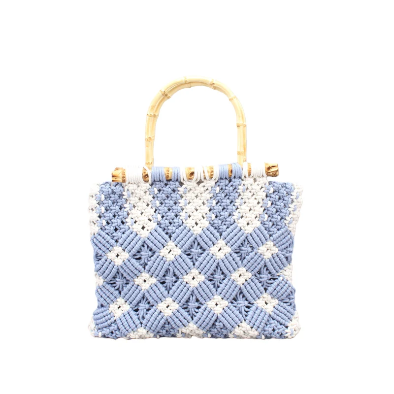 Handgefertigter Raffia-Korb Skanto