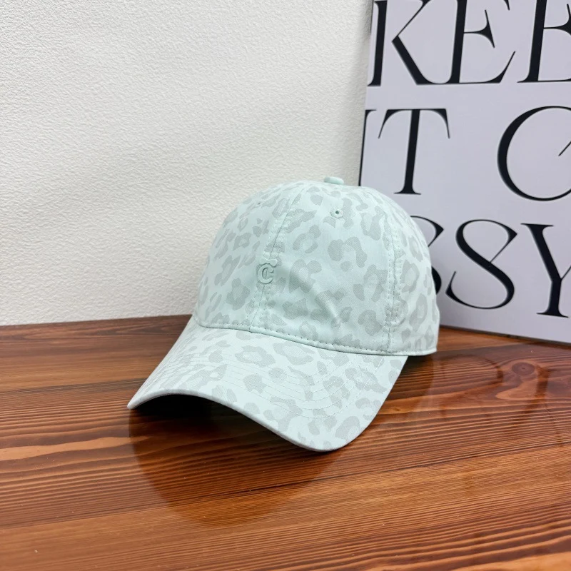 Damen stylische Baseballkappe mit Leopardenmuster Skanto