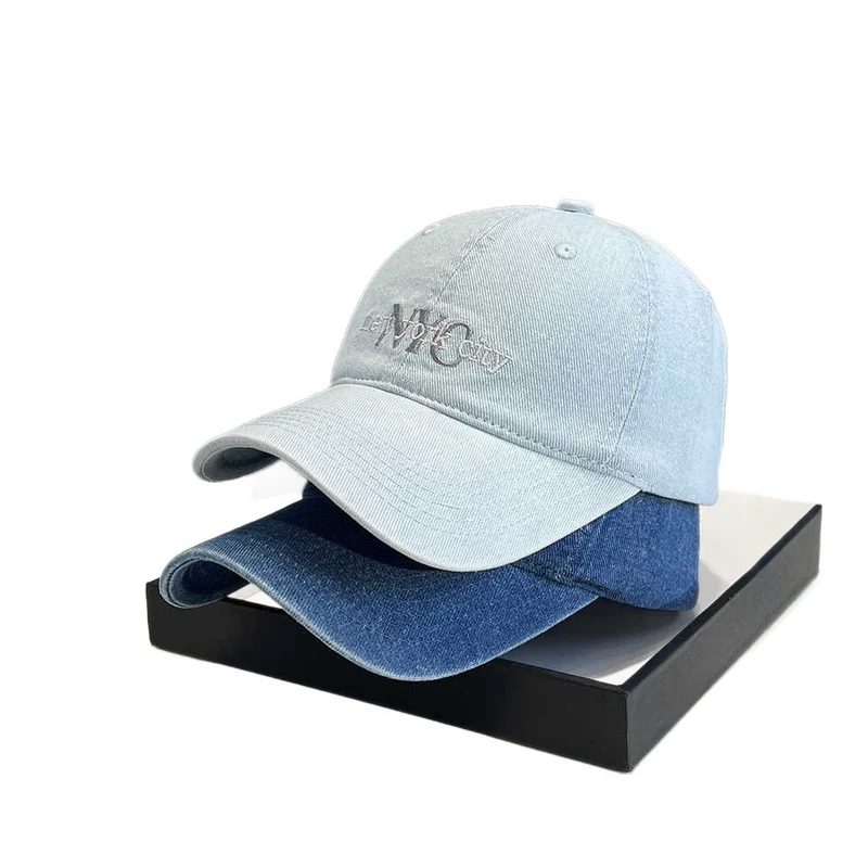 Damen stylische Baseballkappe aus Denim Skanto