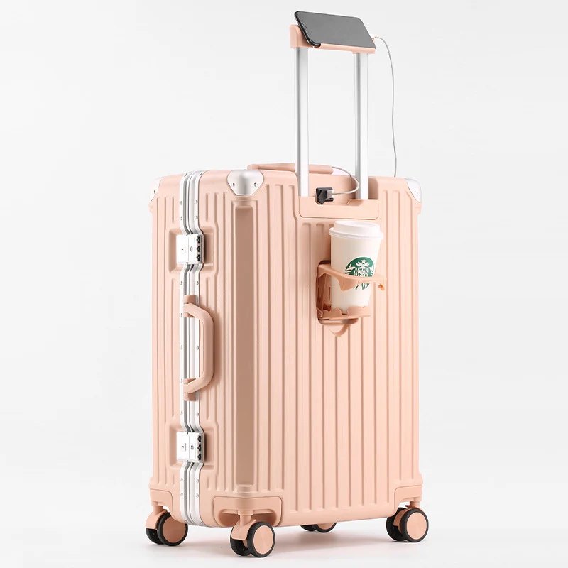 Unisex Smarter Reisekoffer mit USB-Ladeanschluss Skanto