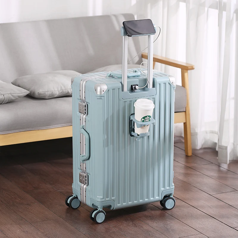 Unisex Smarter Reisekoffer mit USB-Ladeanschluss Skanto