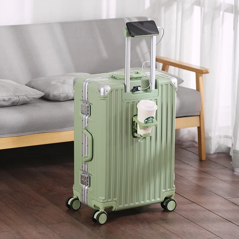 Unisex Eleganter und strapazierfähiger TSA-freundlicher Hartschalen-Handgepäckkoffer Skanto