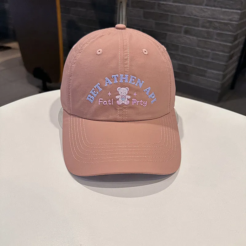 Verspielte bestickte Kappe für Damen Skanto