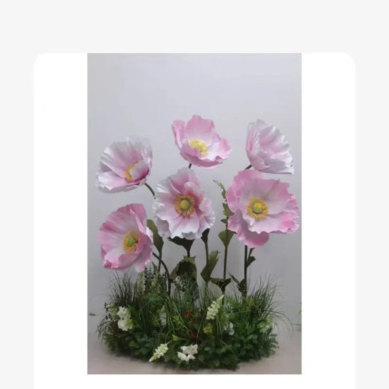 Elegante große Papierblumenanordnung