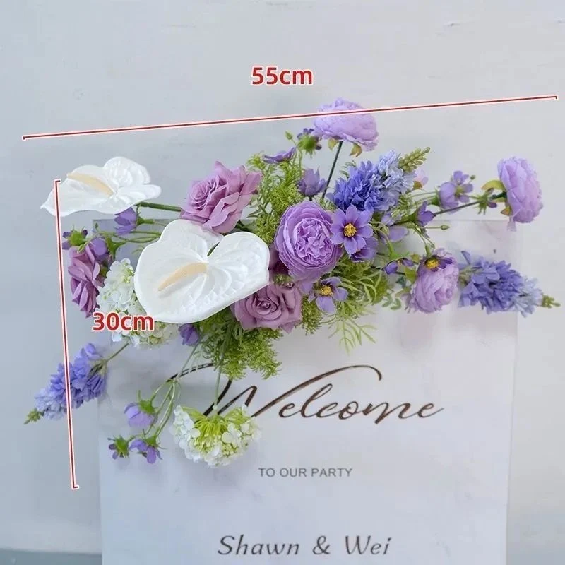 Elegante hängende Blumenarrangement