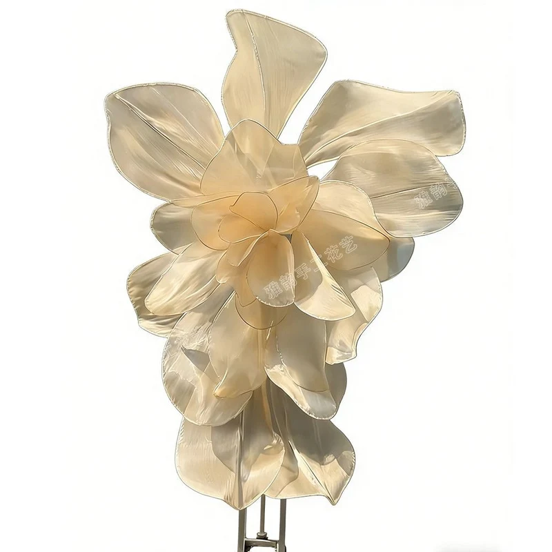 Lifelike Dekorative Florale Skulptur