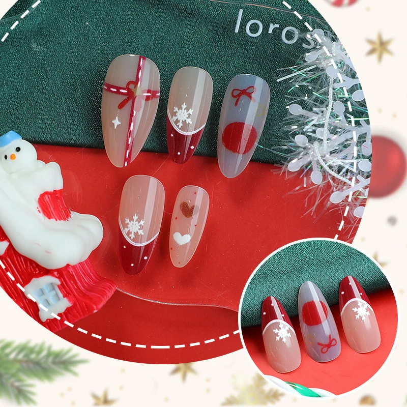 Festliches, urlaubsorientiertes Press-On-Nail-Art-Set 1790738334