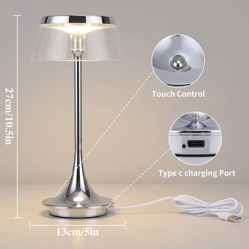 Elegante Designer Tischlampe