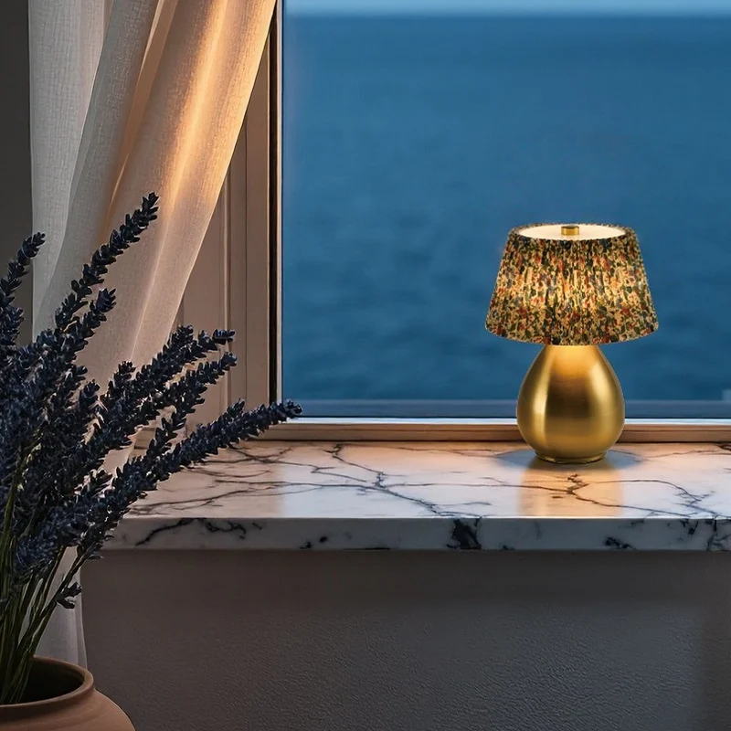 Dekorative Tischlampe