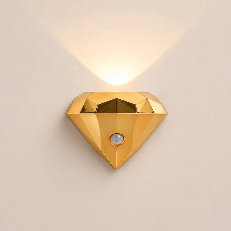 Dekorative Wandlampe