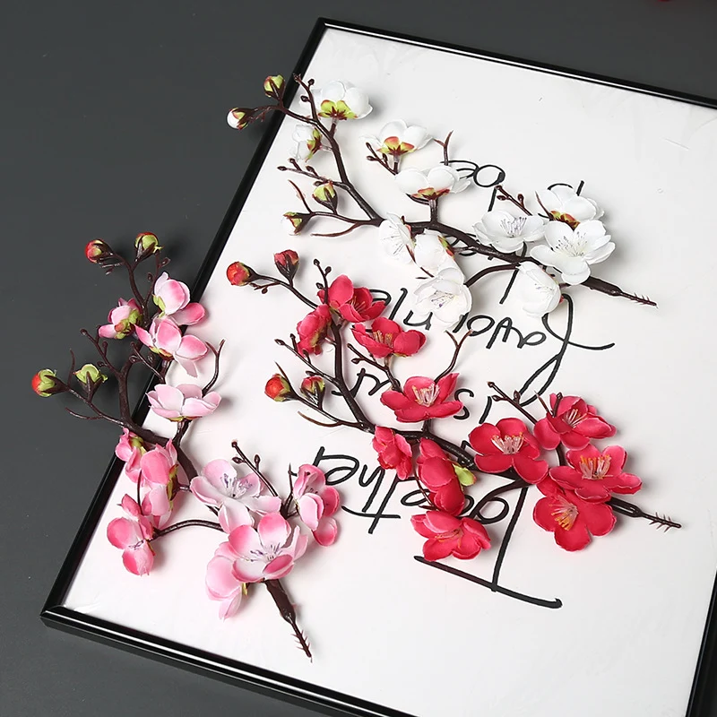 Elegante Seidenblumen-Haarspange für dekoratives Styling