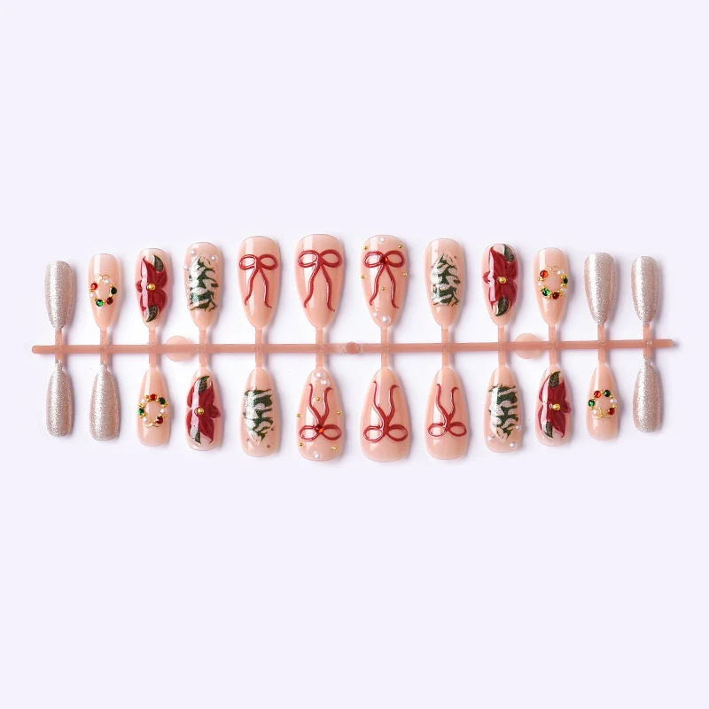 Festliches Feiertags-Nagelkunst-Set