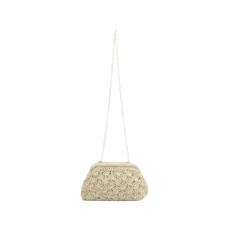 Elegante Clutch-Tasche im Häkelstil Skanto