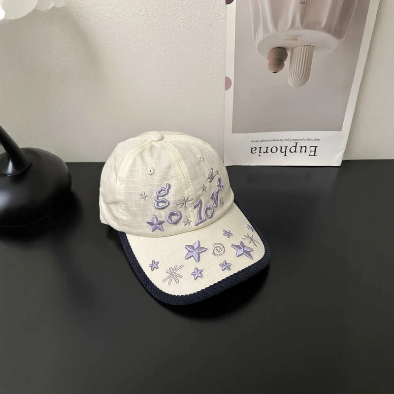 Damen Baseballkappe Skanto mit Sternenmuster-Stickerei
