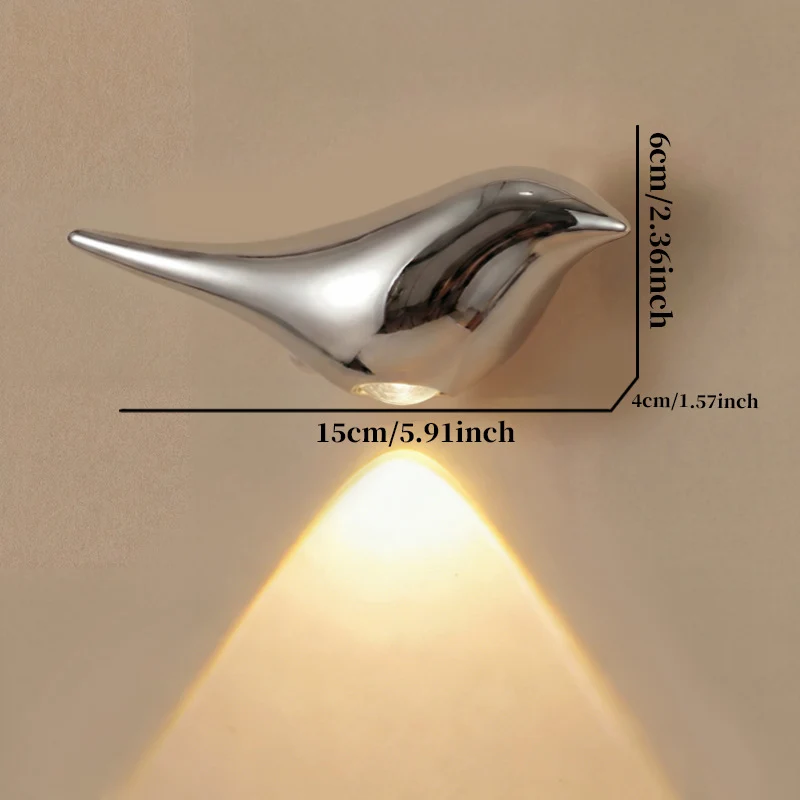 Dekorative Vogel Form