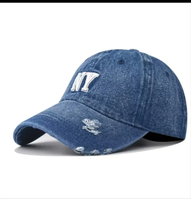 Damen Denim-Baseballcap im Used-Look Skanto 1784188163
