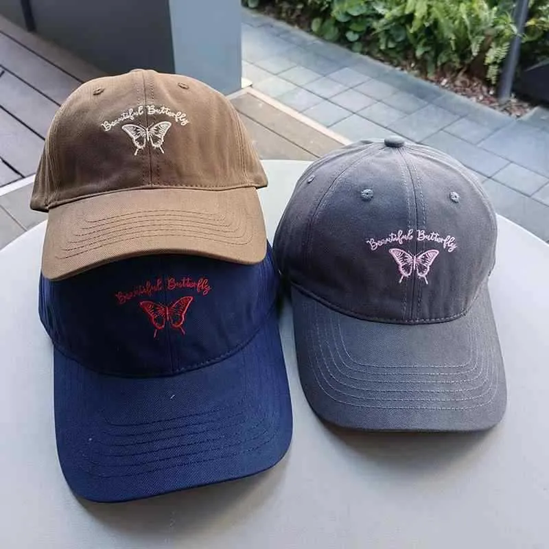 Damen Kappe Skanto mit Schmetterlingsstickerei