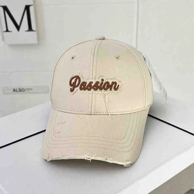 Damen lässige Cap im Used-Look Skanto