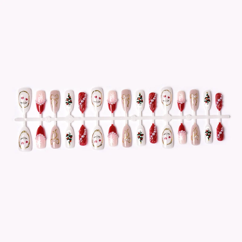 Festliches saisonales Nagelkunst-Set