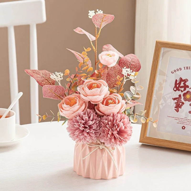 Elegante Faux-Blumenarrangements