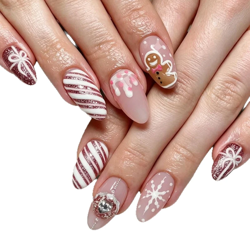 Festliches Nagelkunst-Set