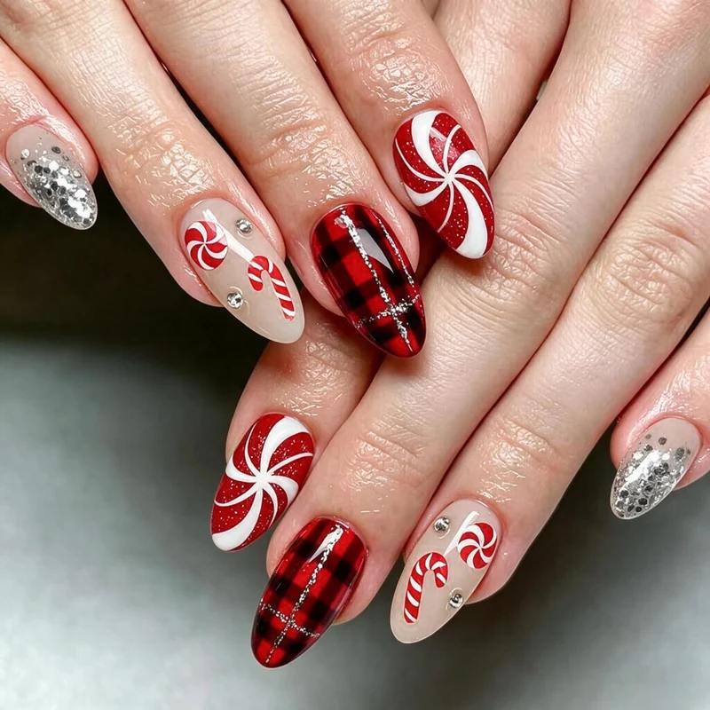 Festliches Nagelkunst-Set