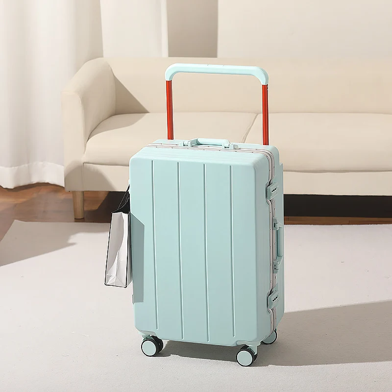 Unisex Leichter Reisekoffer mit Teleskopgriff Skanto