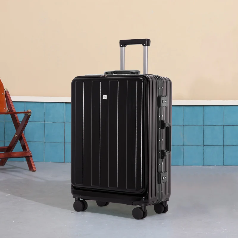 Unisex Leichter Erweiterbarer Hartschalen-Reisekoffer Skanto