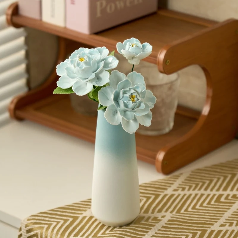 Elegante Keramikblumen-Vase