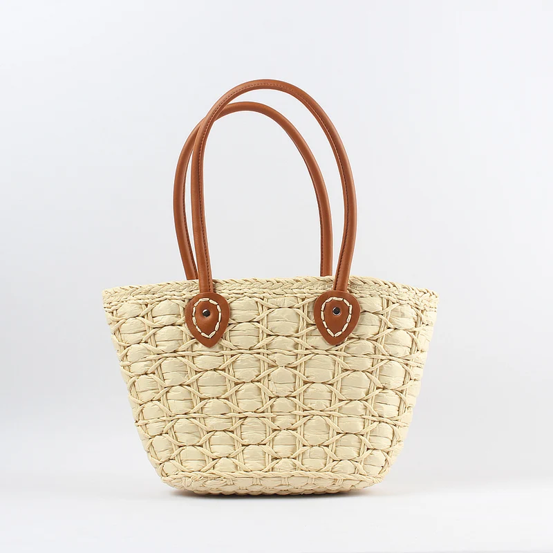 Geflochtene Strohtasche Skanto