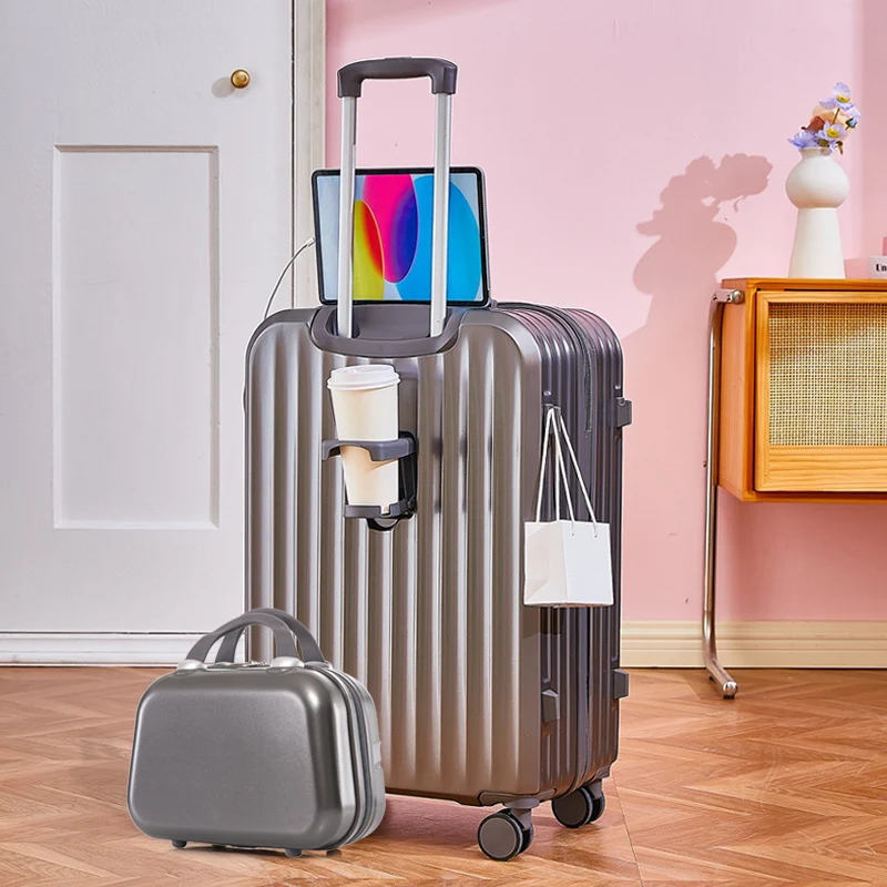 Unisex Innovativer Hartschalen-Reisekoffer Skanto