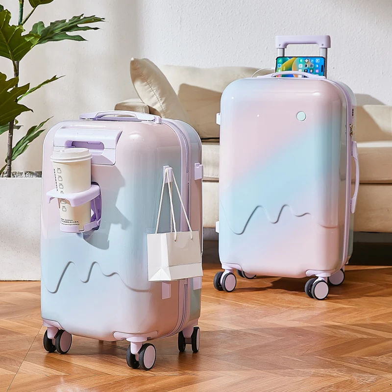 Unisex Innovativer Reisekoffer mit Ladefunktion Skanto