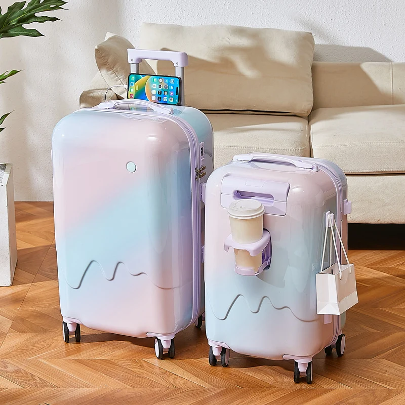Unisex Innovativer Reisekoffer mit Ladefunktion Skanto