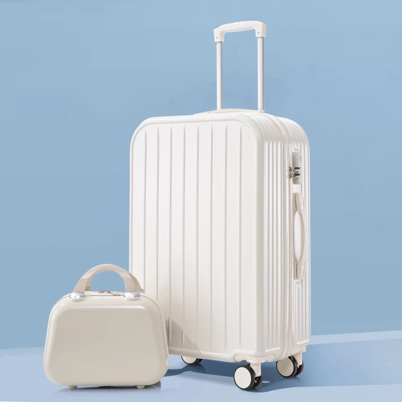 Unisex Leiser geriffelter Hartschalenkoffer Skanto