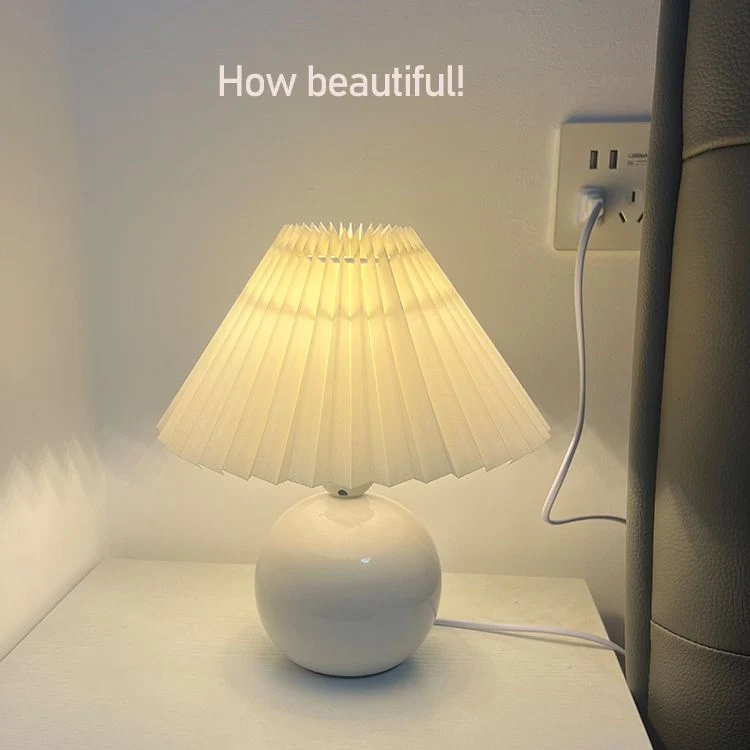 Dekorative Tischlampe
