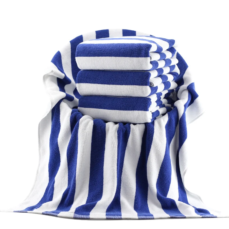 Premium-Handtuch mit elegantem Streifenmuster Skanto
