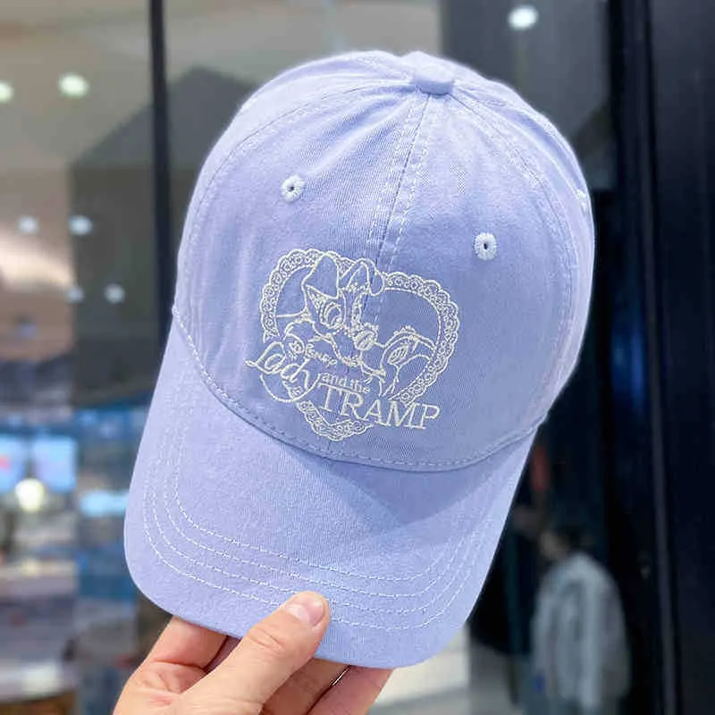 Damen-Baseballkappe mit Cartoon-Charakter Skanto