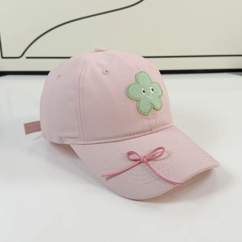 Verstellbare Damen-Cap mit gestickter Schleife Skanto