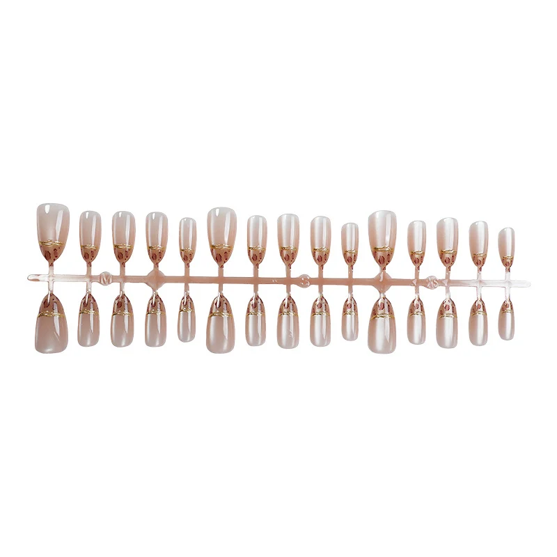 Elegantes Gel Press-On Nail Set
