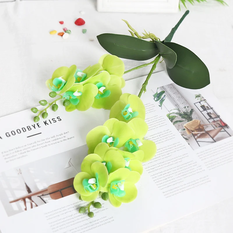 Lebensechte künstliche Orchideenstammarrangement