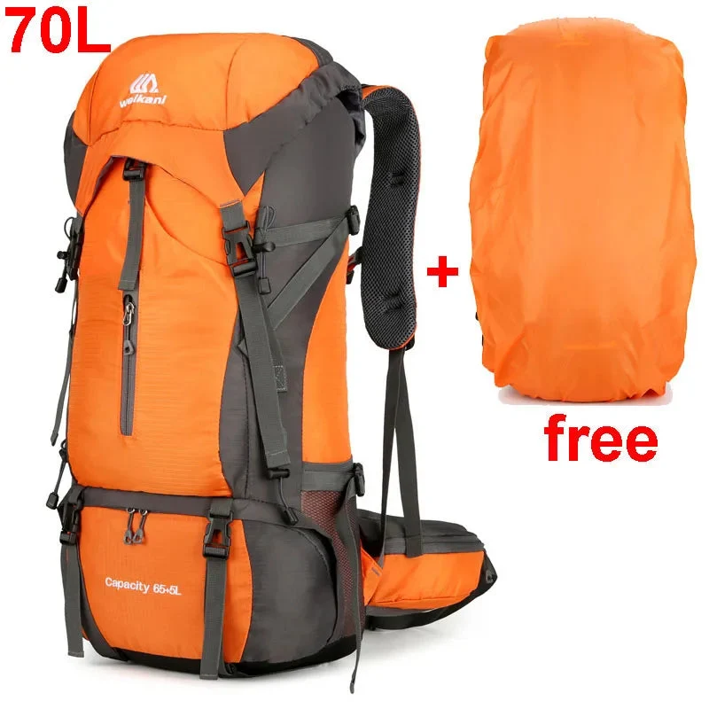 Alpivento 70L Trekkingrucksack mit Regenhülle | Skanto