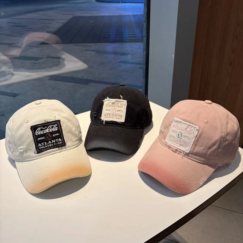 Unisex Distressed Kappe im Vintage-Stil Skanto
