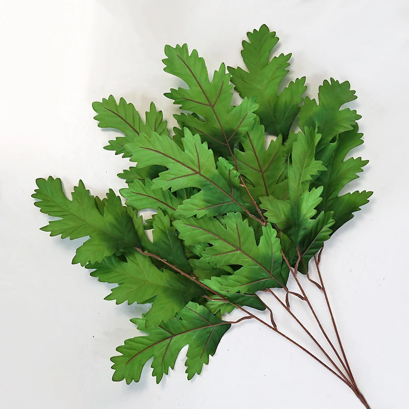 Elegante Faux-Blatt-Stamm-Anordnung
