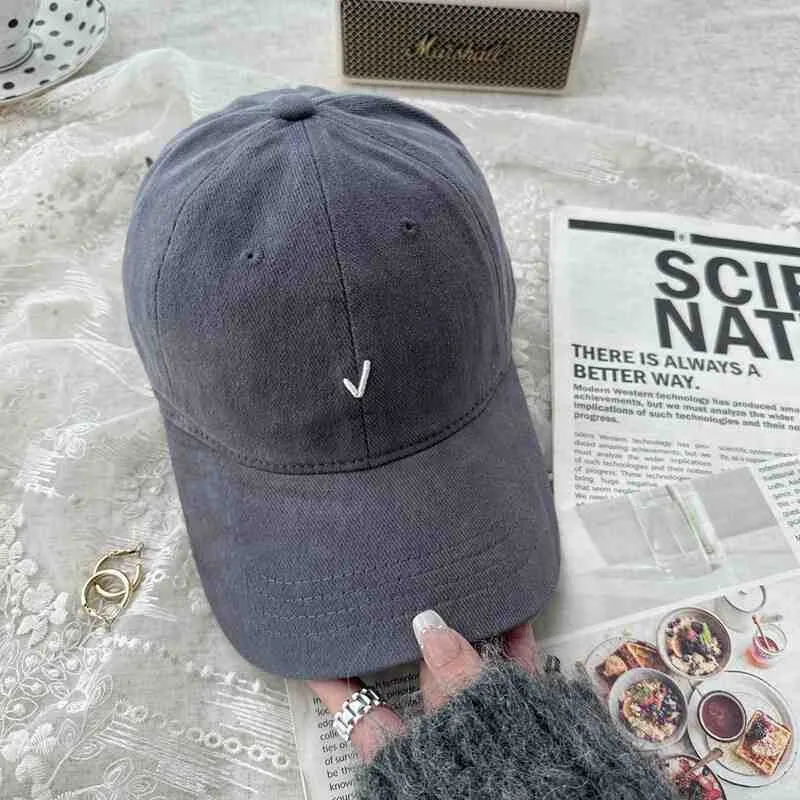 Damen Lässige Denim-Baseballkappe Skanto