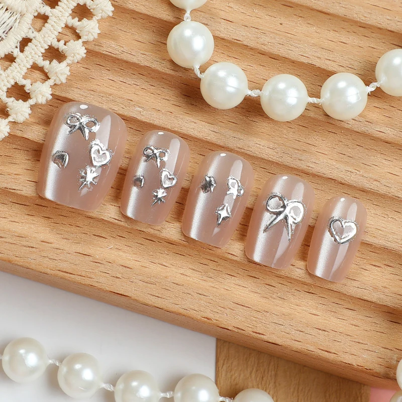Elegantes Dekoratives Press-On Nagelkunst Set 1790738679