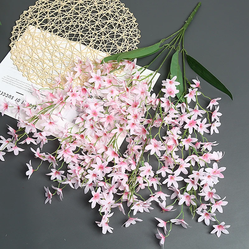 Künstliche Orchideenblume für die Innenraumdekoration