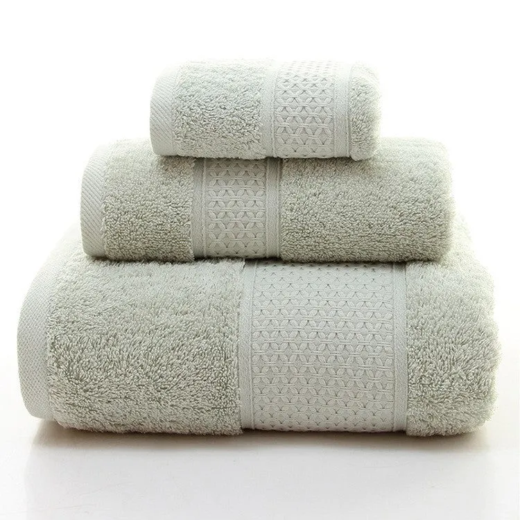 Hochwertiges Frottiertuch-Set mit eleganter Textur Skanto