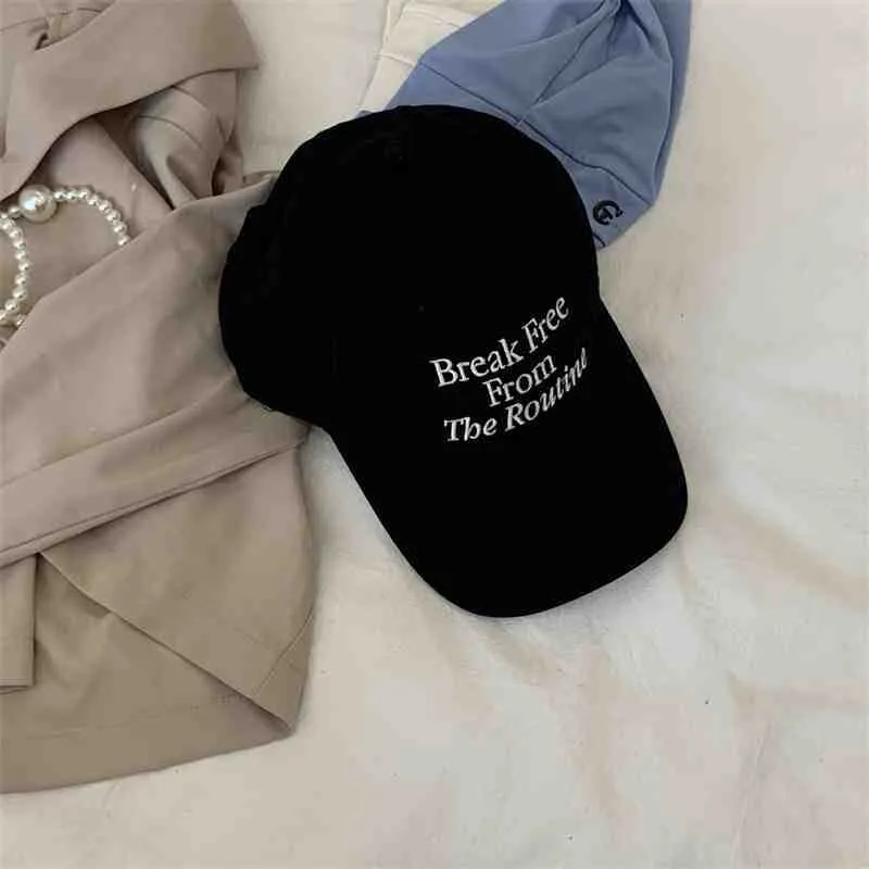 Unisex Baseballkappe mit Zitat-Grafik Skanto