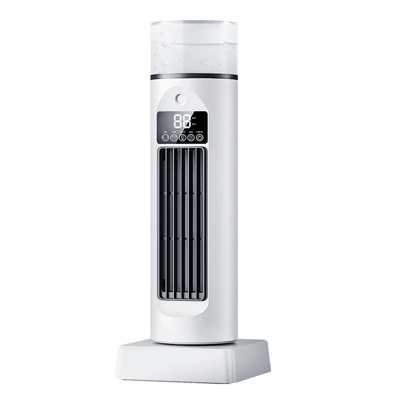 Kühlender Oszillierender Turm-Luftbefeuchter-Ventilator mit LED-Anzeige und Fernbedienung Skanto