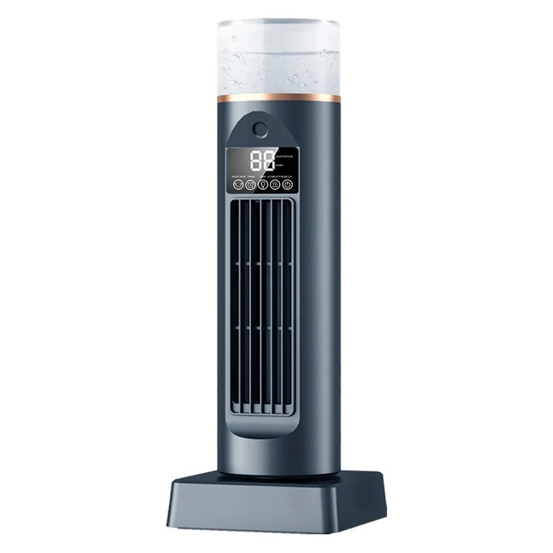 Kühlender Oszillierender Turm-Luftbefeuchter-Ventilator mit LED-Anzeige und Fernbedienung Skanto